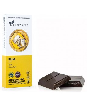 Cioccolato di Modica IGP al RUM