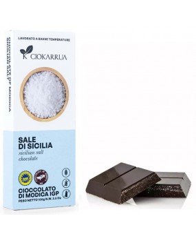 Cioccolato di Modica IGP e sale di Sicilia